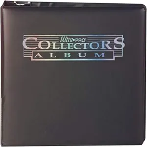 Ultra Pro 3" Black Collectors Album