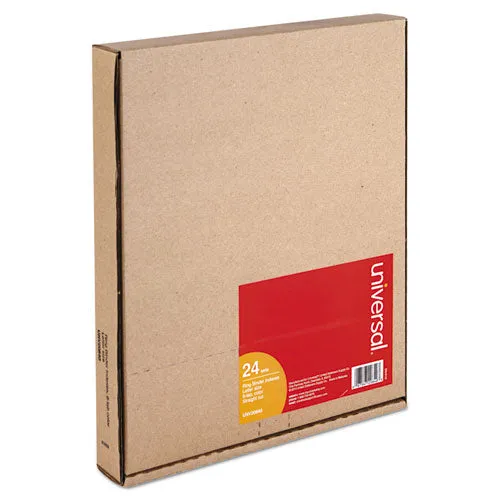 Universal® Insertable Tab Index, 8-Tab, 11 x 8.5, Buff, Assorted Tabs, 24 Sets