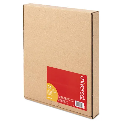 Universal® Insertable Tab Index, 8-Tab, 11 x 8.5, Buff, Assorted Tabs, 24 Sets