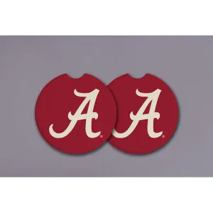 University of Alabama Car Coasters set of 2