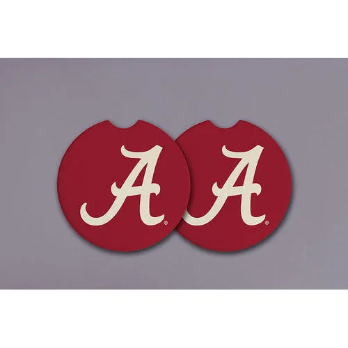 University of Alabama Car Coasters set of 2