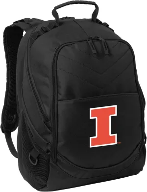 University of Illinois Backpack Laptop Computer Bag