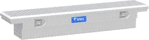 UWS EC10311 63-Inch Heavy-Wall Aluminum Slim Truck Tool Box with Low Profile, RigidCore Lid