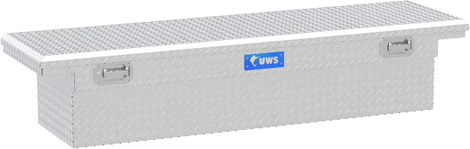 UWS TBS-72-LP-PH Aluminum 72" Truck Tool Box with Low Profile, Pull Handles (LTL Shipping Only)