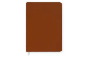 Vegan Leather Notebook, Mocha