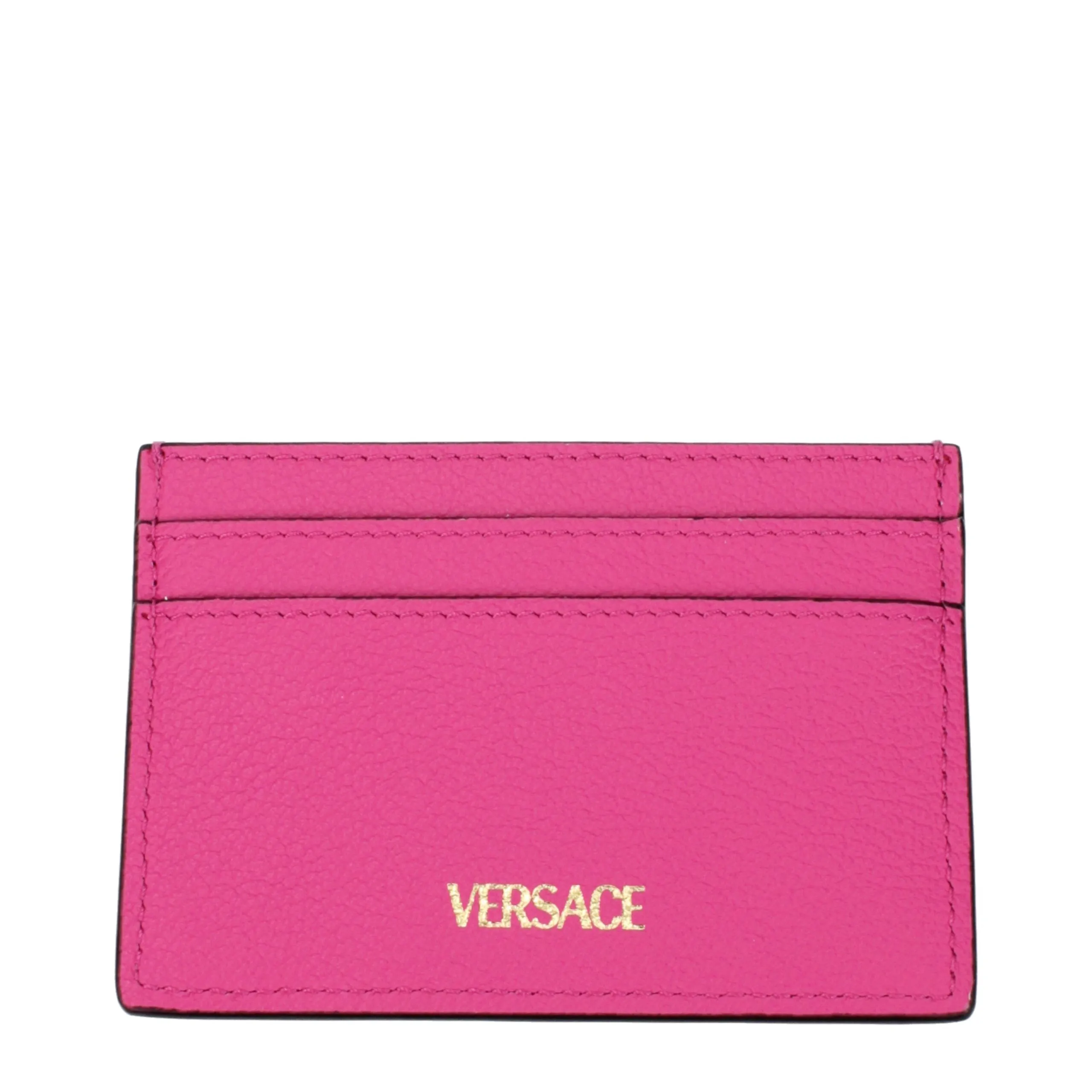 Versace Leather Creative Pink Secure payment options Cardholder
