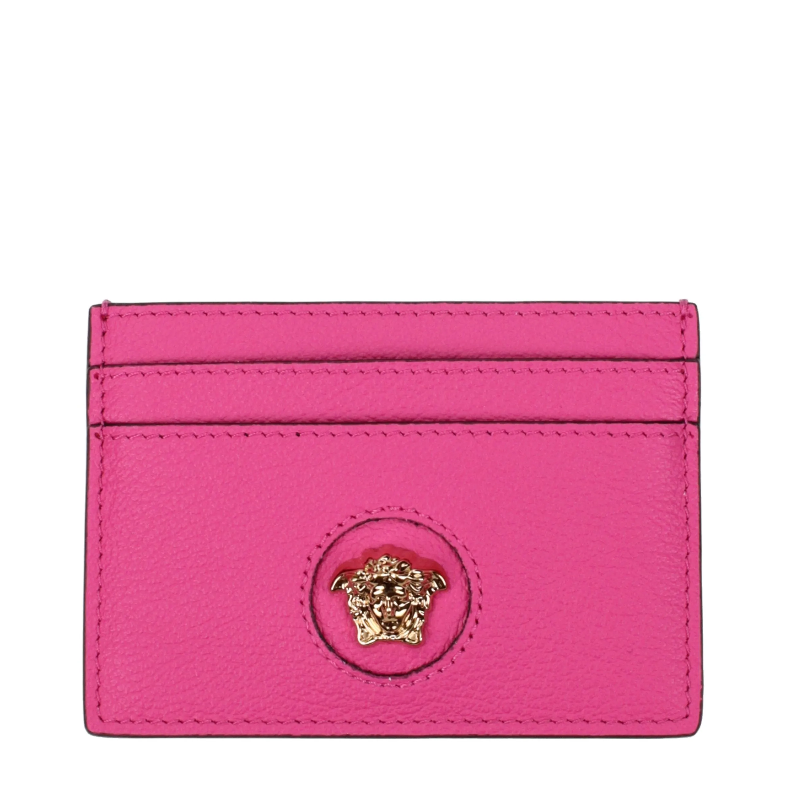 Versace Leather Creative Pink Secure payment options Cardholder
