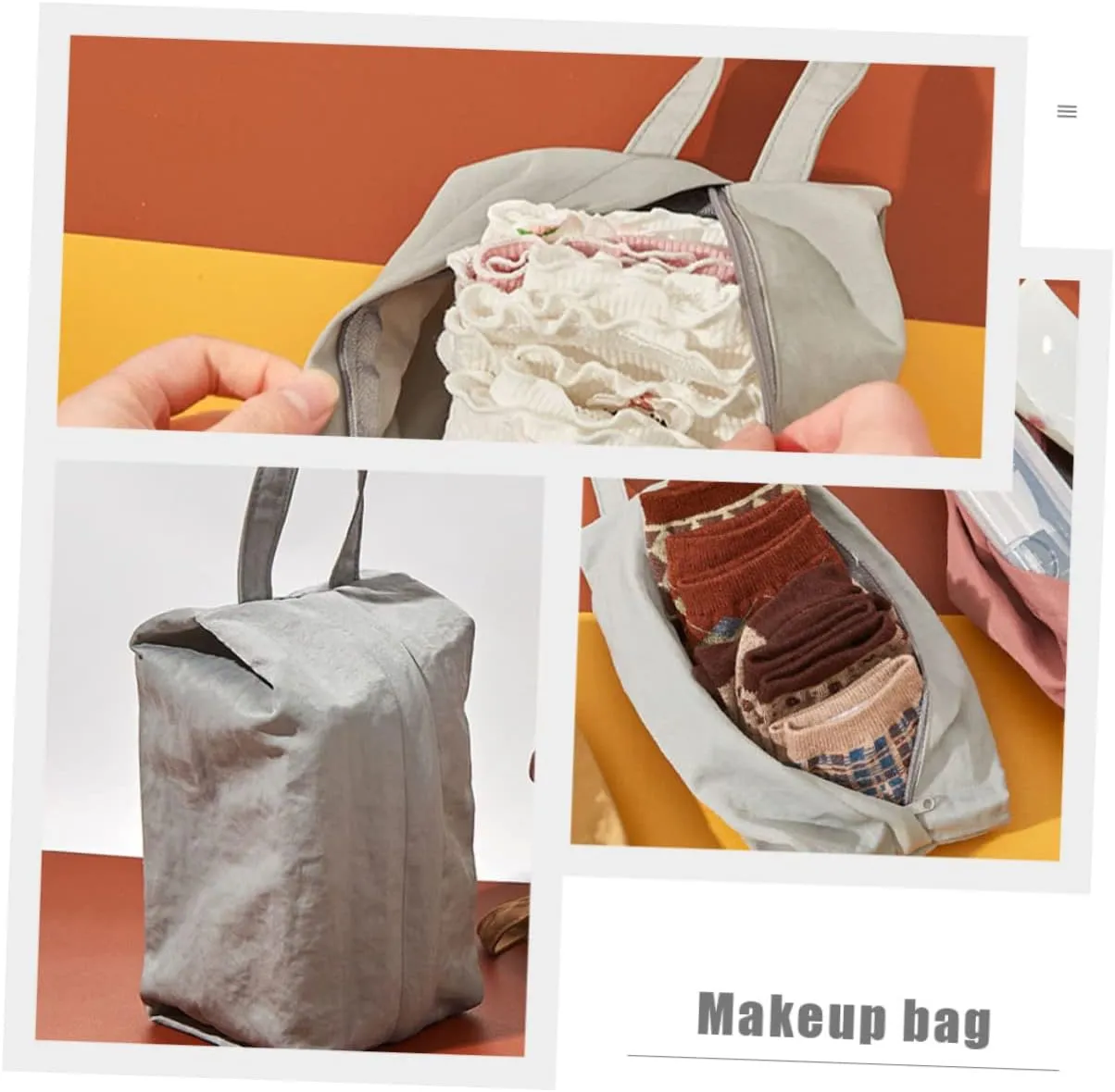VICASKY Travel Storage Bag Waterproof Hanging Toiletry Bag Compact Portable Travel Accessory