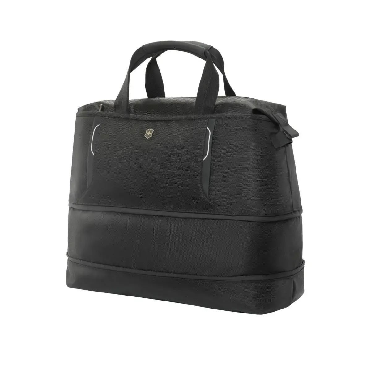 Victorinox Werks Traveler 6.0 Weekender - Carry-all Tote with Drop Down Expansion - Black