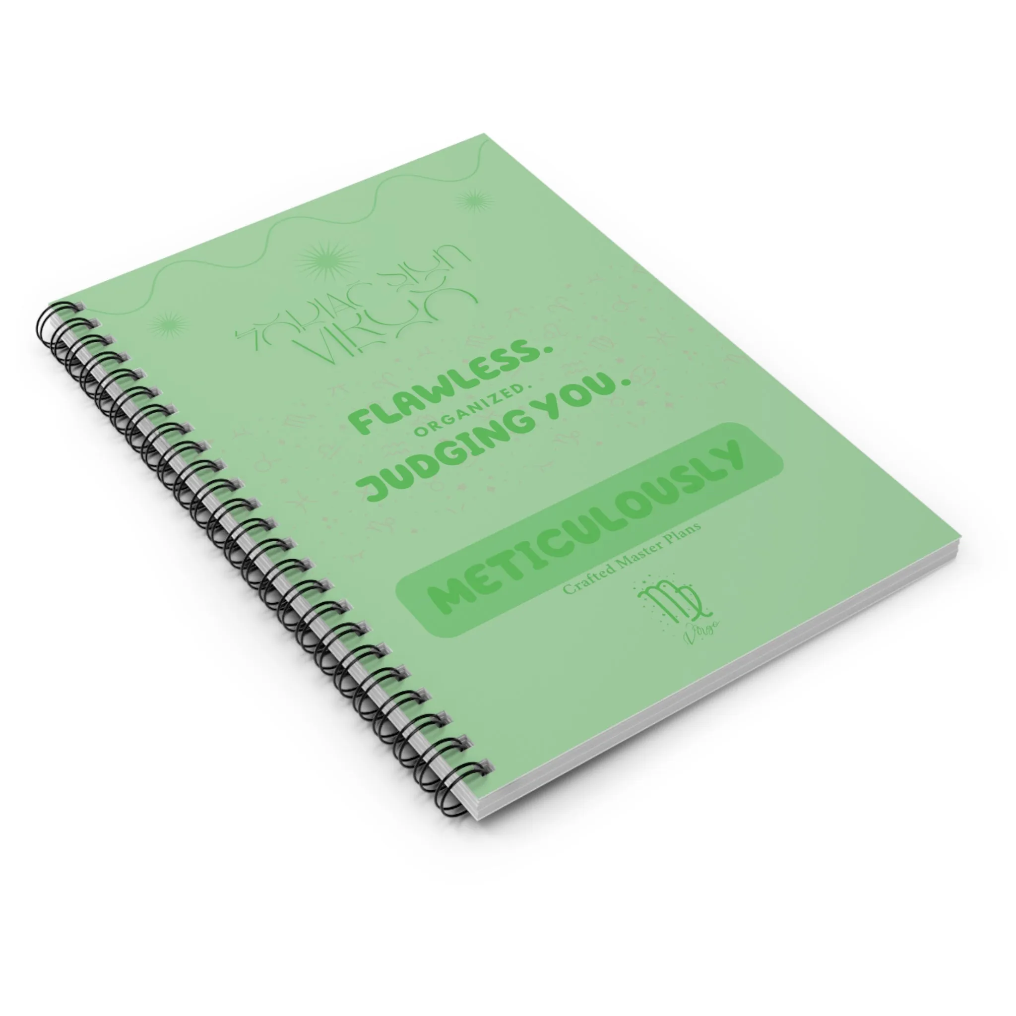 Virgo Notebook – Organized Notes & Judgy Lists