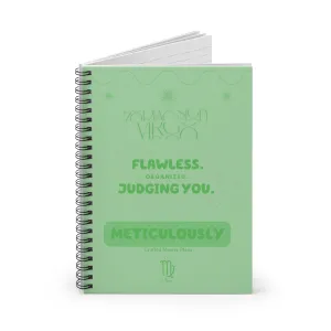 Virgo Notebook – Organized Notes & Judgy Lists