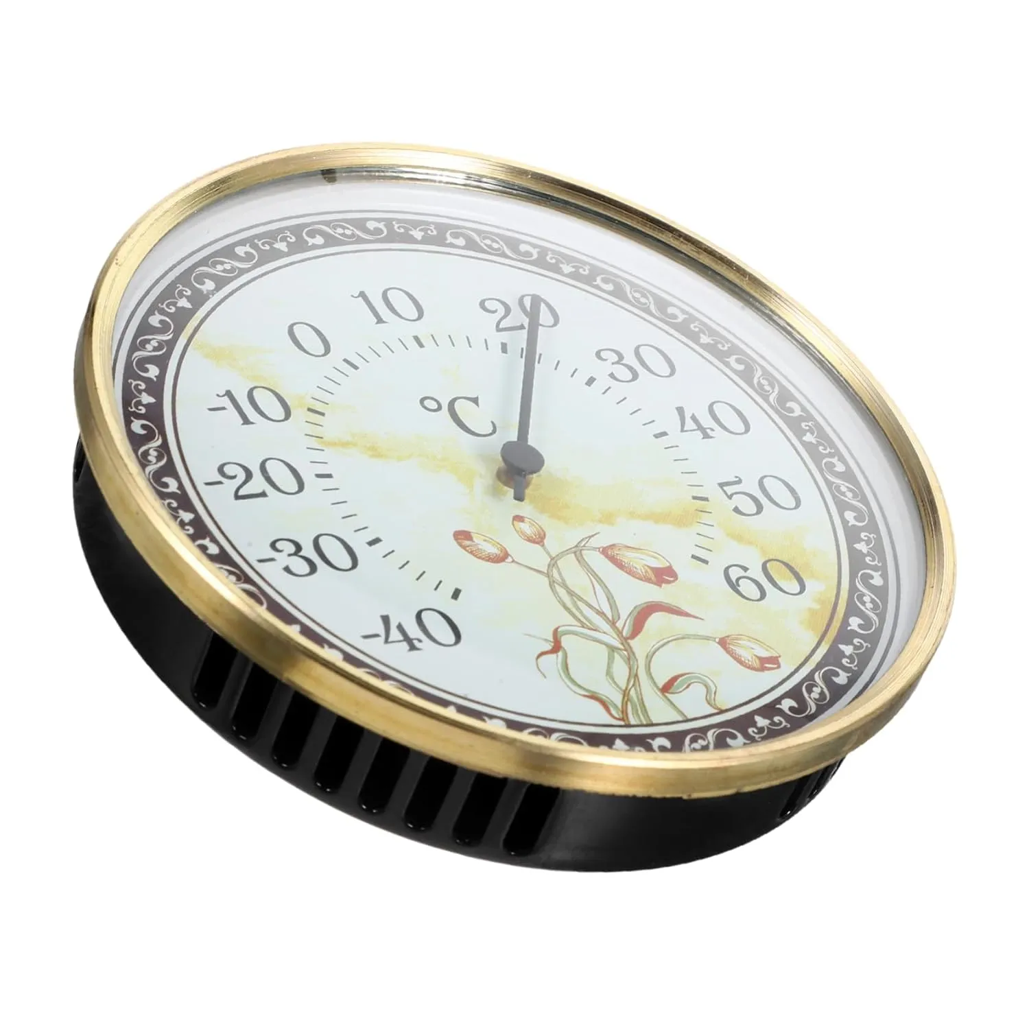 Wall Thermometer Large Display Digital Outdoor Thermometers for Patio Greenhouse Office