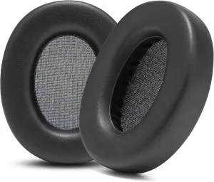 WC PadZ Crusher ANC 2 - Premium Replacement Earpads for Skullcandy Crusher ANC 2 Over-Ear Headphones by Wicked Cushions | Enhanced Comfort & Sound Isolation | Black