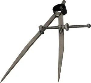 Weaver Leather Supply Leather Wing Divider, 8”, Precise Divider Tool with Adjustable Screw, Robust Leathercraft Tools for Measuring, Scoring and More