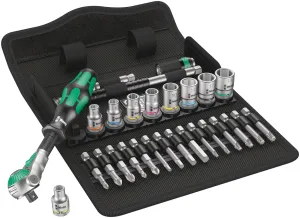 Wera 8100 SA 6 Zyklop Speed Ratchet Set 1/4" drive metric