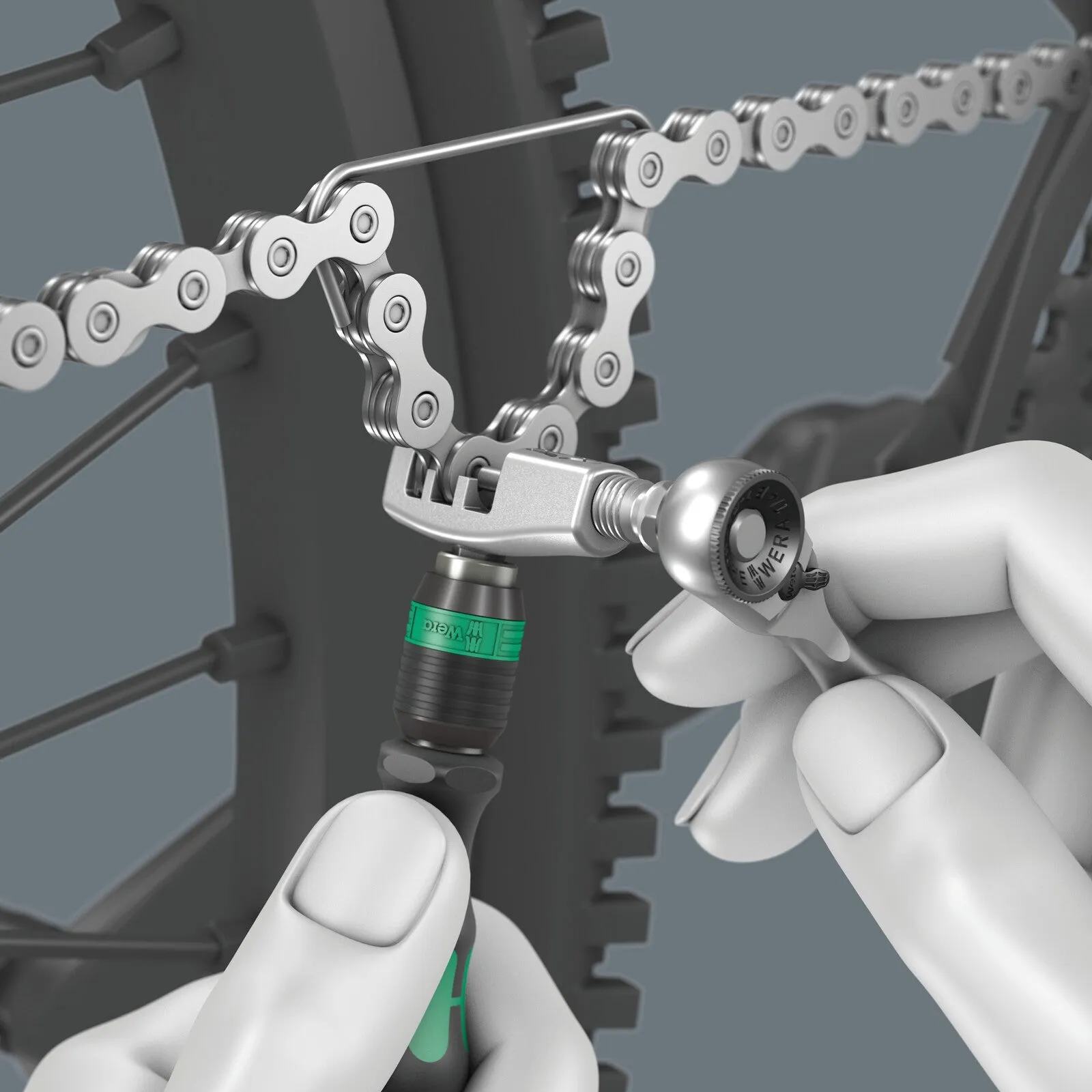 Wera 9532 Bicycle Chain-Tool Workshop Set, 16pc, 05136042001