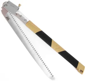 WEYLAND 20" Folding Hand Saw: 500 mm Large Foldable Blade for Bushcraft Backpacking and Survival - Big Silky Smooth Tool for Cutting Trees Logs Pruning Branches Bushcrafting Camping and Backpacking