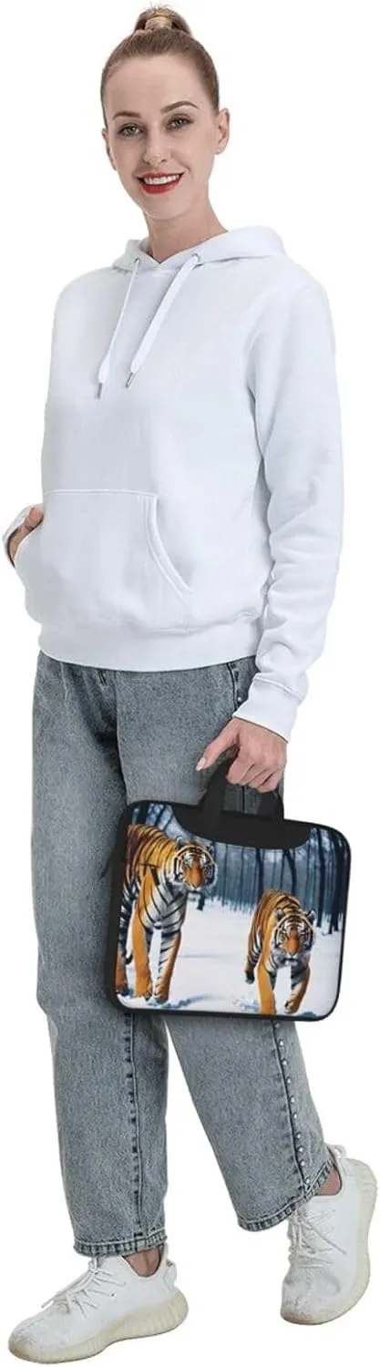 Whales Laptop Shoulder Bag Notebook Computer Case Briefcase With Shoulder Straps And Handle