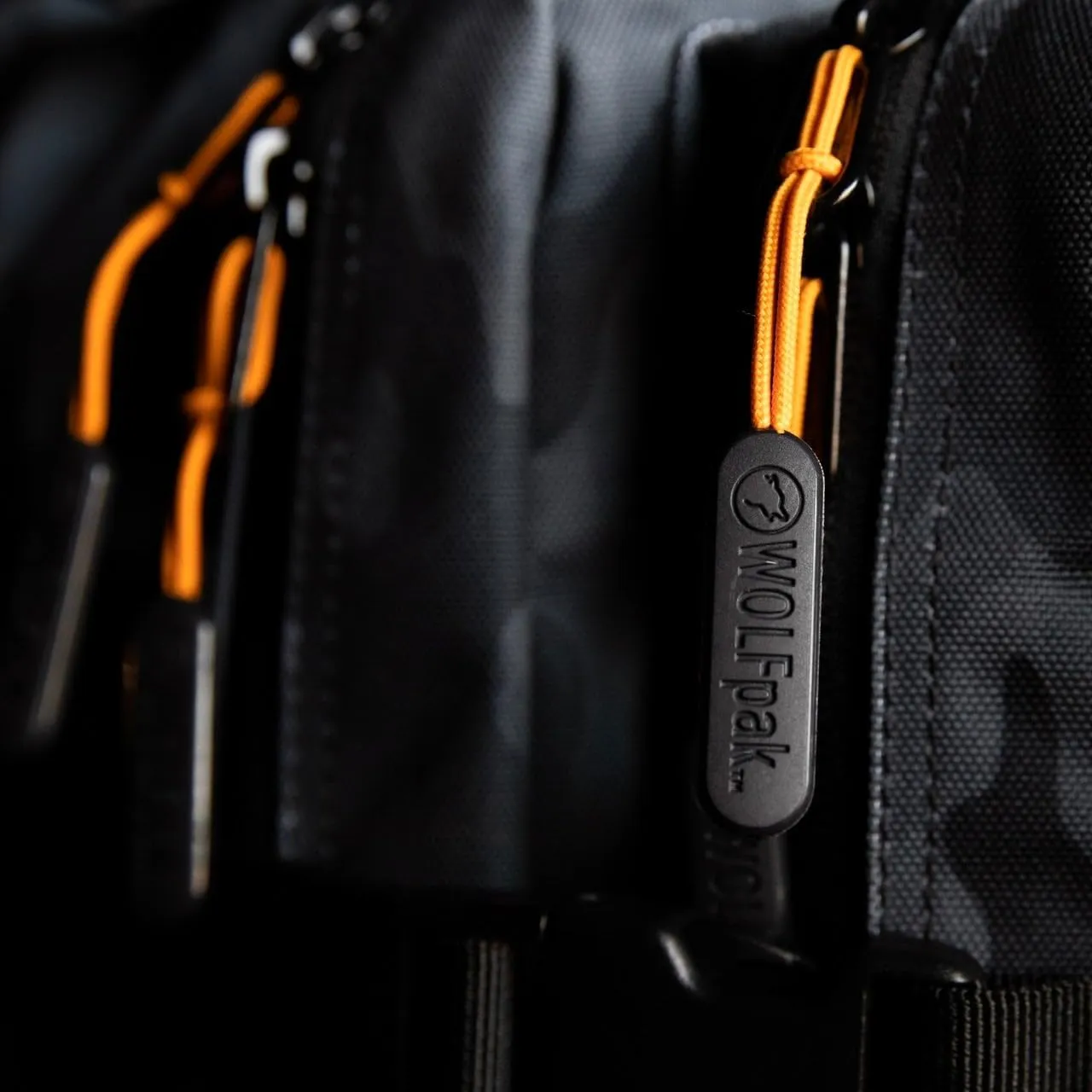 WOLFpak 35L Backpack (Black Camo Orange)