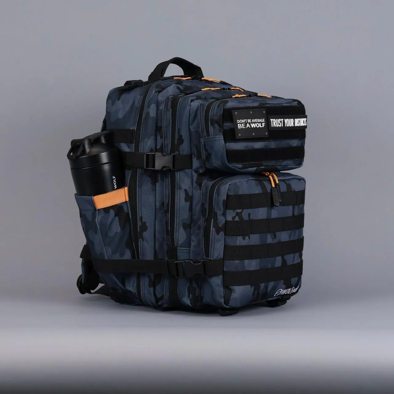 WOLFpak 35L Backpack (Black Camo Orange)