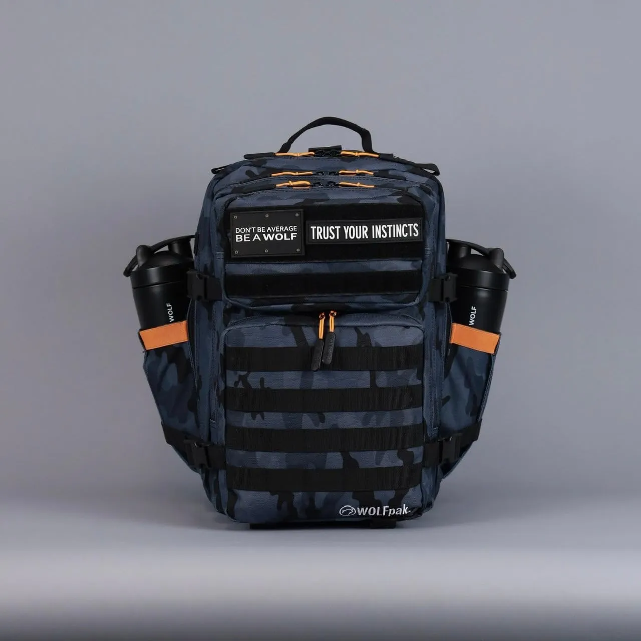 WOLFpak 35L Backpack (Black Camo Orange)