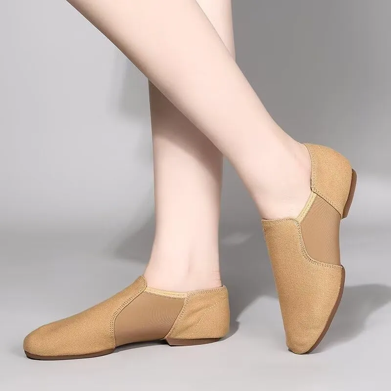 Women Fashion Lightweight Canvas Dance Shoes for Indoor Outdoor Ballet Exercise Yoga