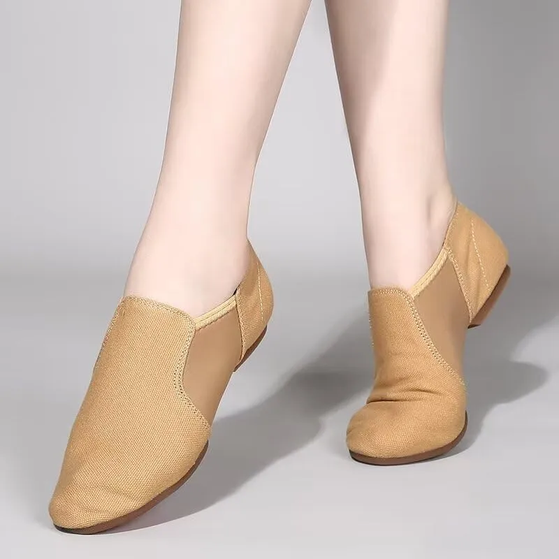 Women Fashion Lightweight Canvas Dance Shoes for Indoor Outdoor Ballet Exercise Yoga