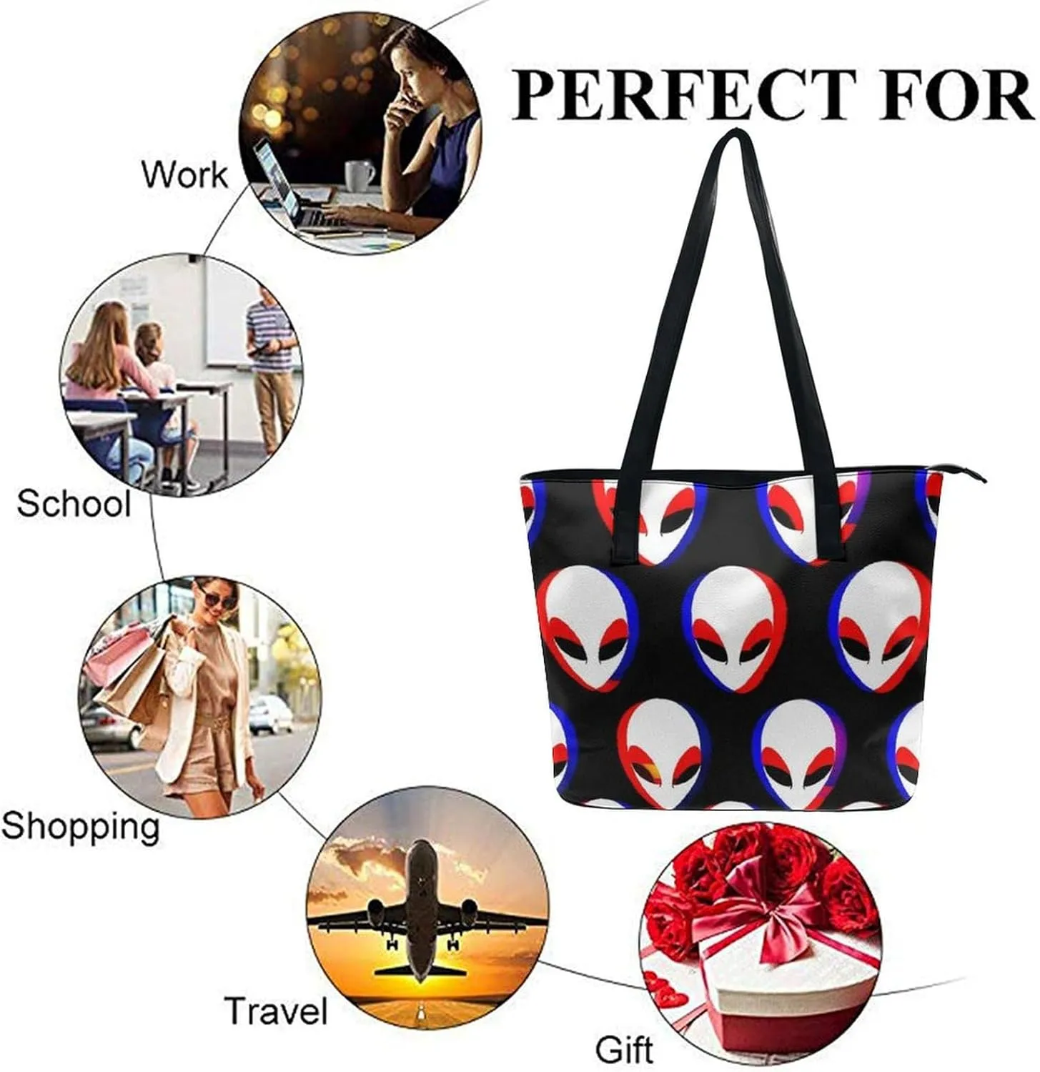 Women's Elegant Leather Shoulder Bag Casual Chic Handbag For Daily Use