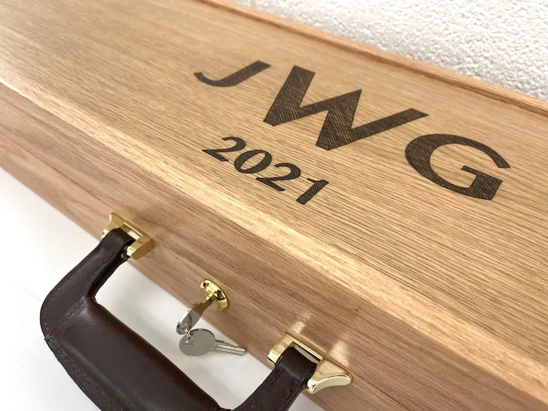 Wooden Case to display rifle (Base price shown)