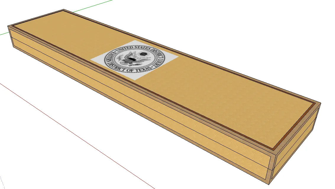 Wooden Case to display rifle (Base price shown)