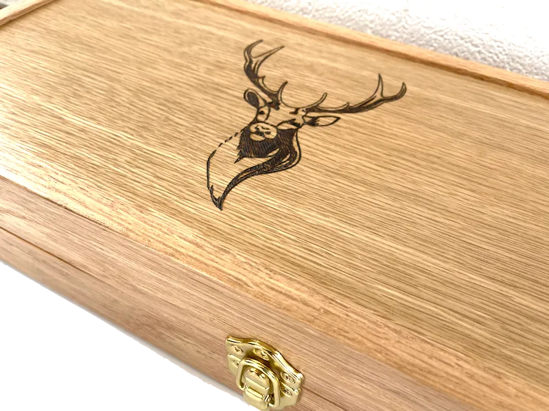 Wooden Case to display rifle (Base price shown)