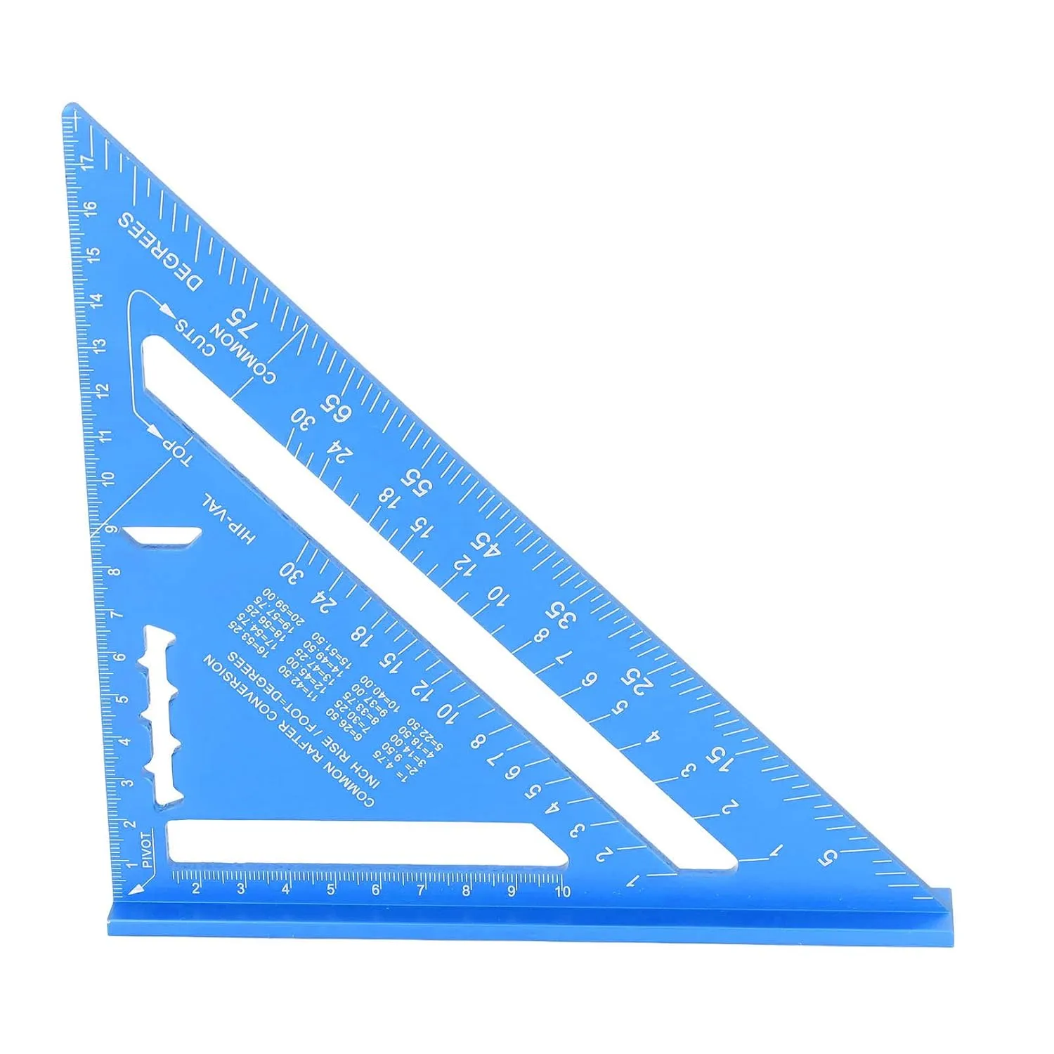 Woodworking Aluminum Alloy Electrophoretic Paint C Sc Carpenter Red Woodworking TriangleWoodworking Measu Carpenter SquareWoodworking Measu RulerWoodworking Measu (Blue)