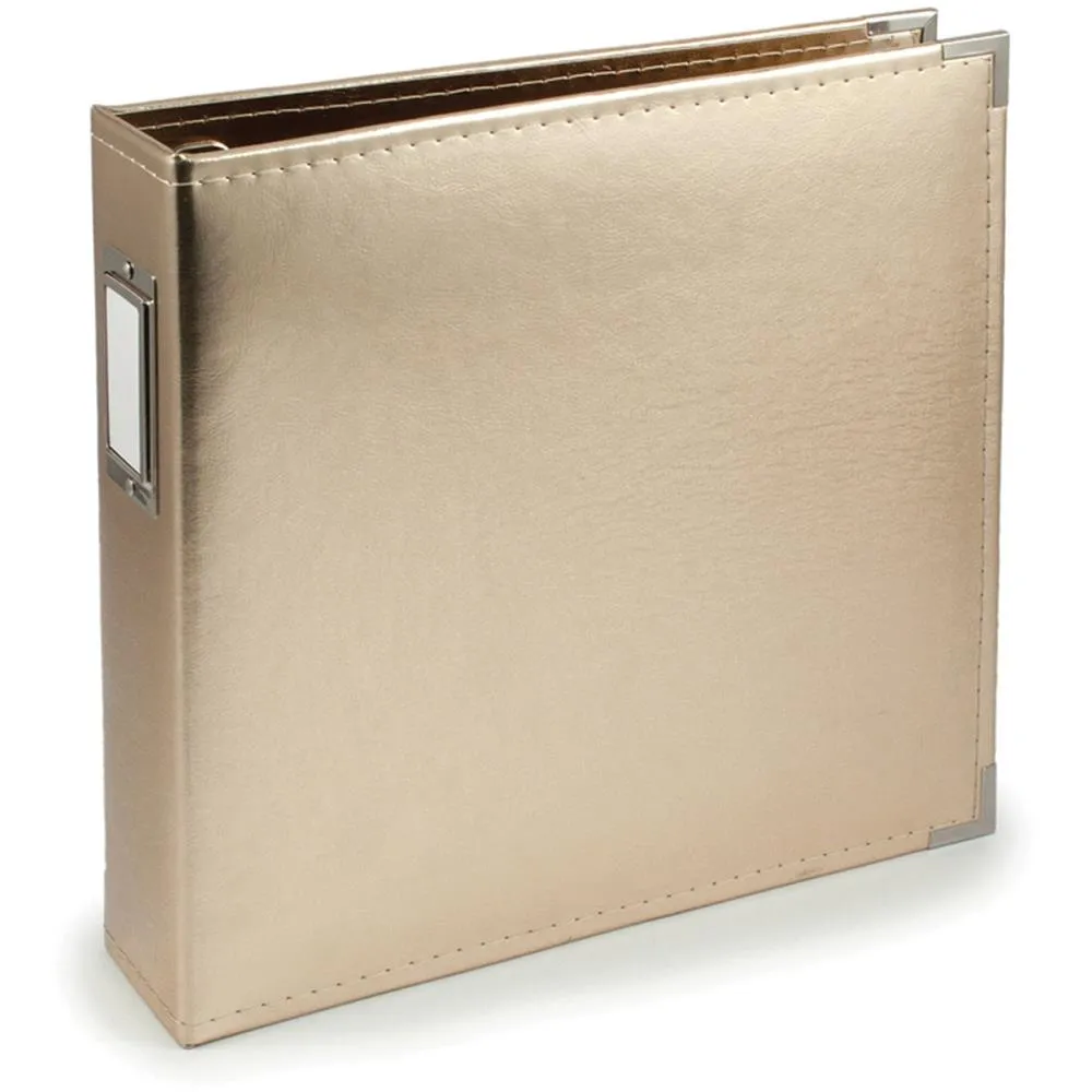 WRMK 12x12 Classic Leather Album - Gold