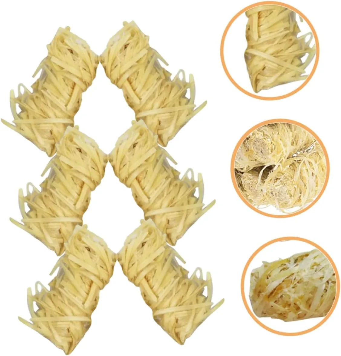 Yardwe 96pcs Natural Wooden Fire Lighters Efficient Fire for Camping Barbecues and Pits Compact Design for and Ignition for Outdoor Cooking and Picnics