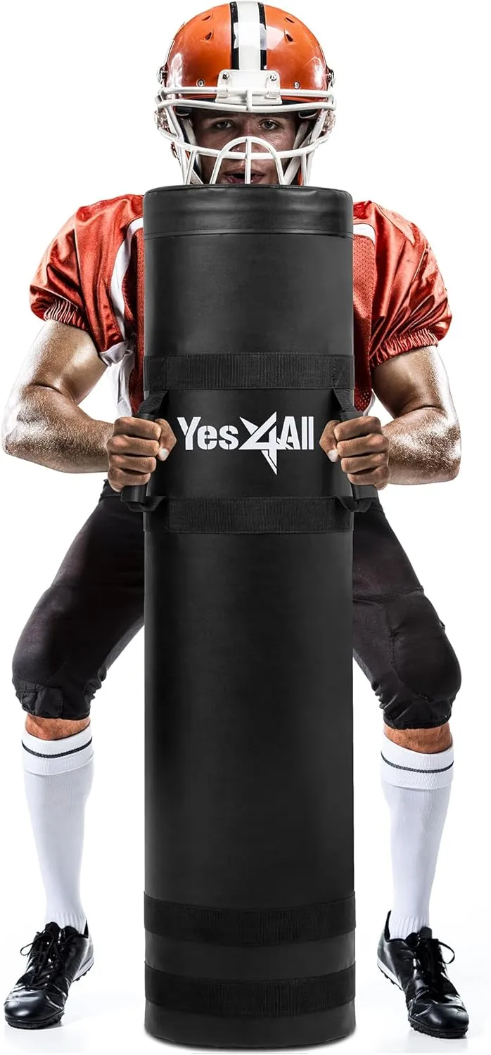 Yes4All Tackling Dummies for Youngth Football, 11lbs /20lbs Leather Block and Tackle Dummies for Contact Drills, Martial Arts