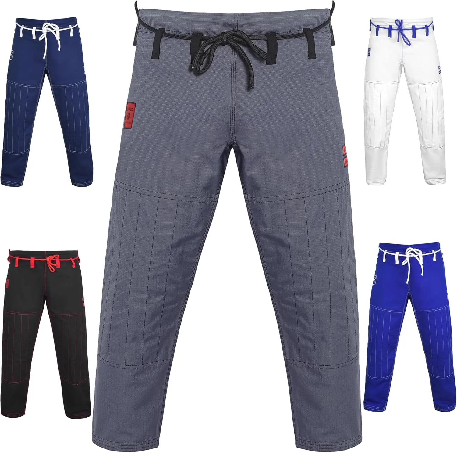 Zafco Fightwear Men's Brazilian Jiu Jitsu Gi Pants 10oz Ripstop MMA Grappling Kimono